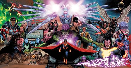 ABSOLUTE SUPERMAN #25 CVR A RAFA SANDOVAL GATEFOLD TRIPTYCH
