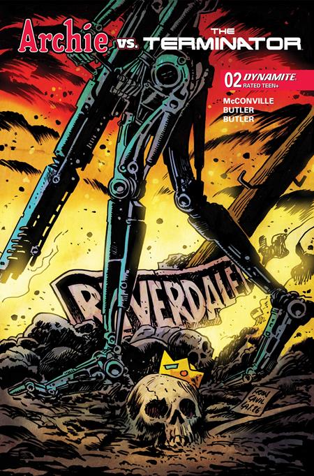 ARCHIE VS THE TERMINATOR #2 CVR A FRANCESCO FRANCAVILLA