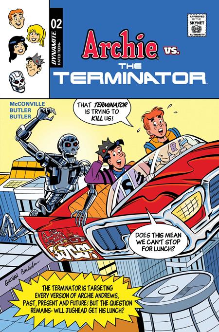 ARCHIE VS THE TERMINATOR #2 CVR D BILL GALVAN VAR