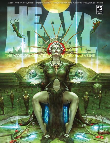 HEAVY METAL MAGAZINE HC #3