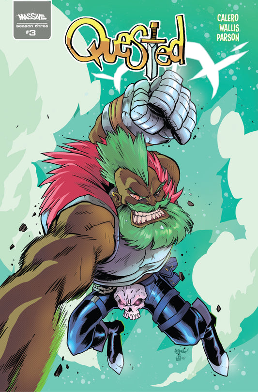 QUESTED #3 (OF 3) CVR B MICHAEL CALERO HOMAGE VAR | MASSIVE PUBLISHING | Comicbookeroo