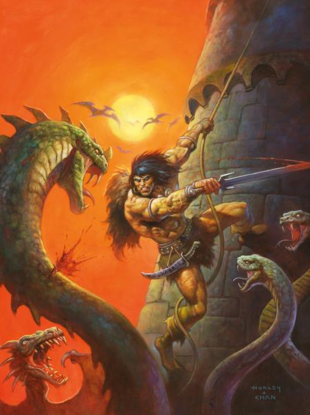SAVAGE SWORD OF CONAN #17 CVR C ALEX HORLEY VIRGIN CARDSTOCK VAR