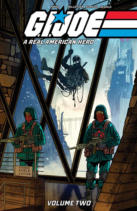 GI JOE A REAL AMERICAN HERO TP VOL 02 DIRECT MARKET EXCLUSIVE DANNY EARLS CVR (Backorder, Allow 4-5 Weeks)