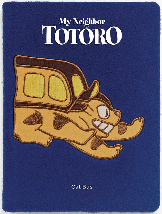STUDIO GHIBLI MY NEIGHBOR TOTORO CAT BUS PLUSH JOURNAL HC