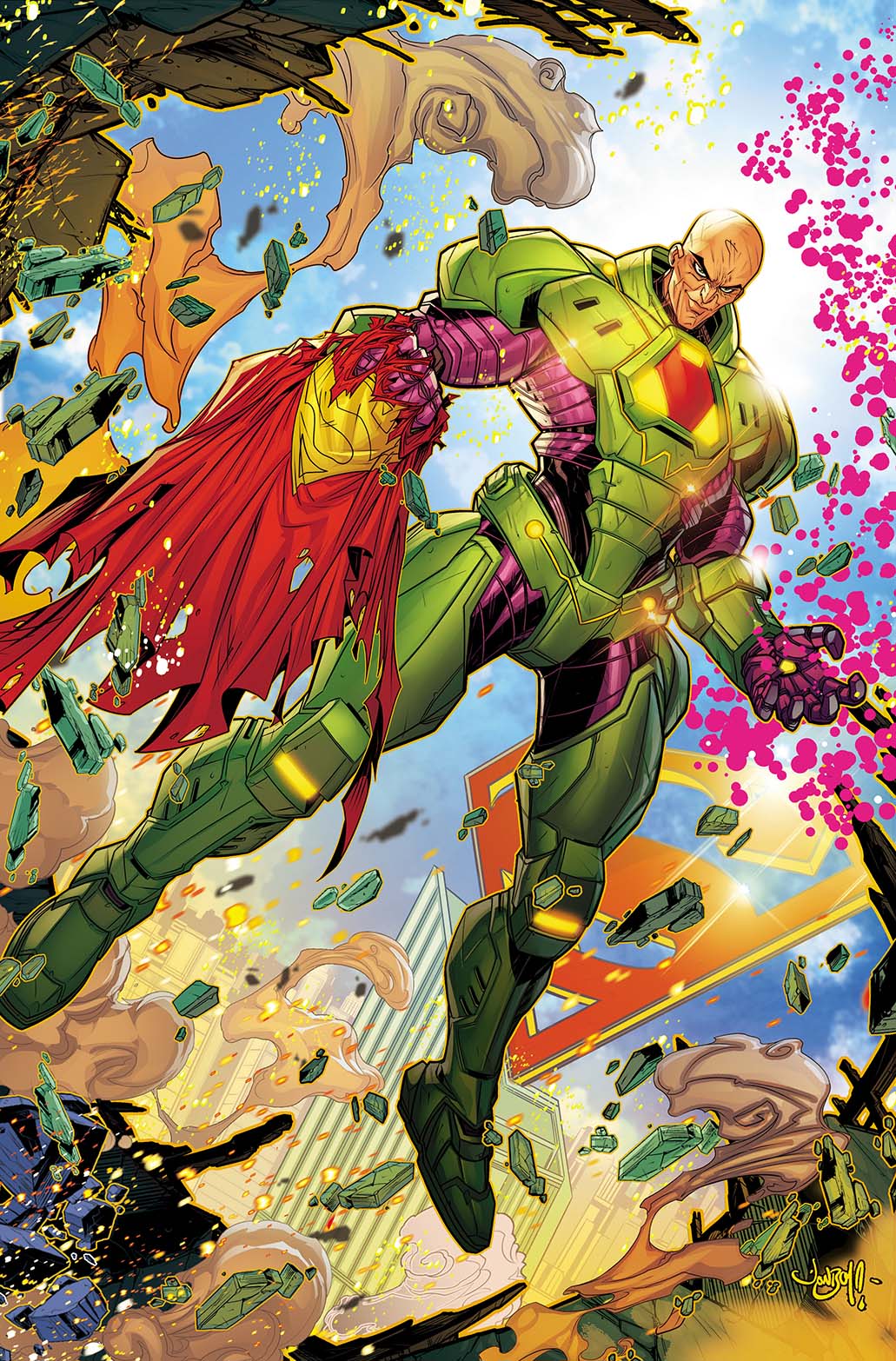 SUPERMAN #45 CVR B JONBOY MEYERS CARD STOCK VAR