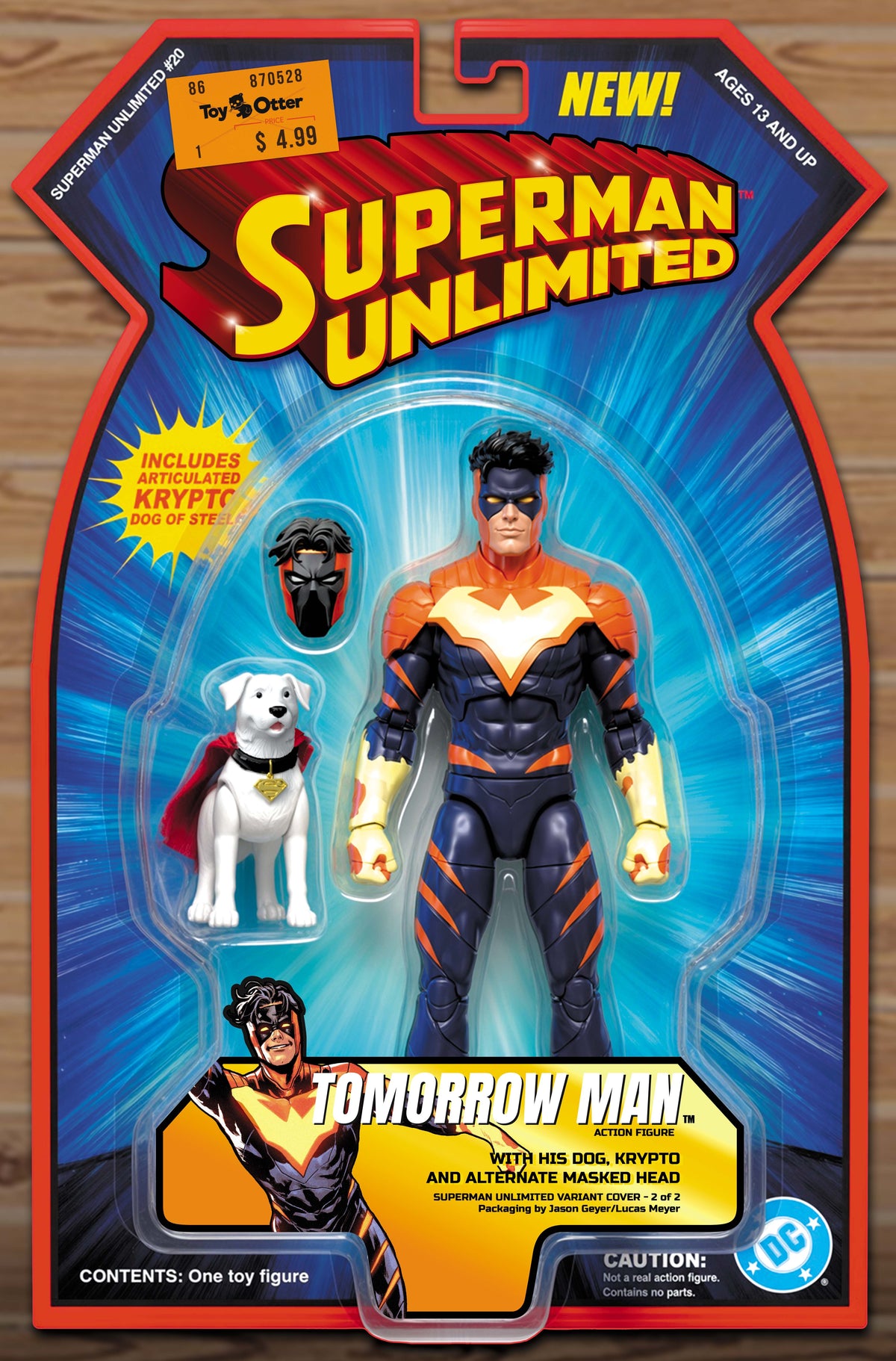 SUPERMAN UNLIMITED #20 CVR C JASON GEYER TOMORROW MAN AND KRYPTO ACTION