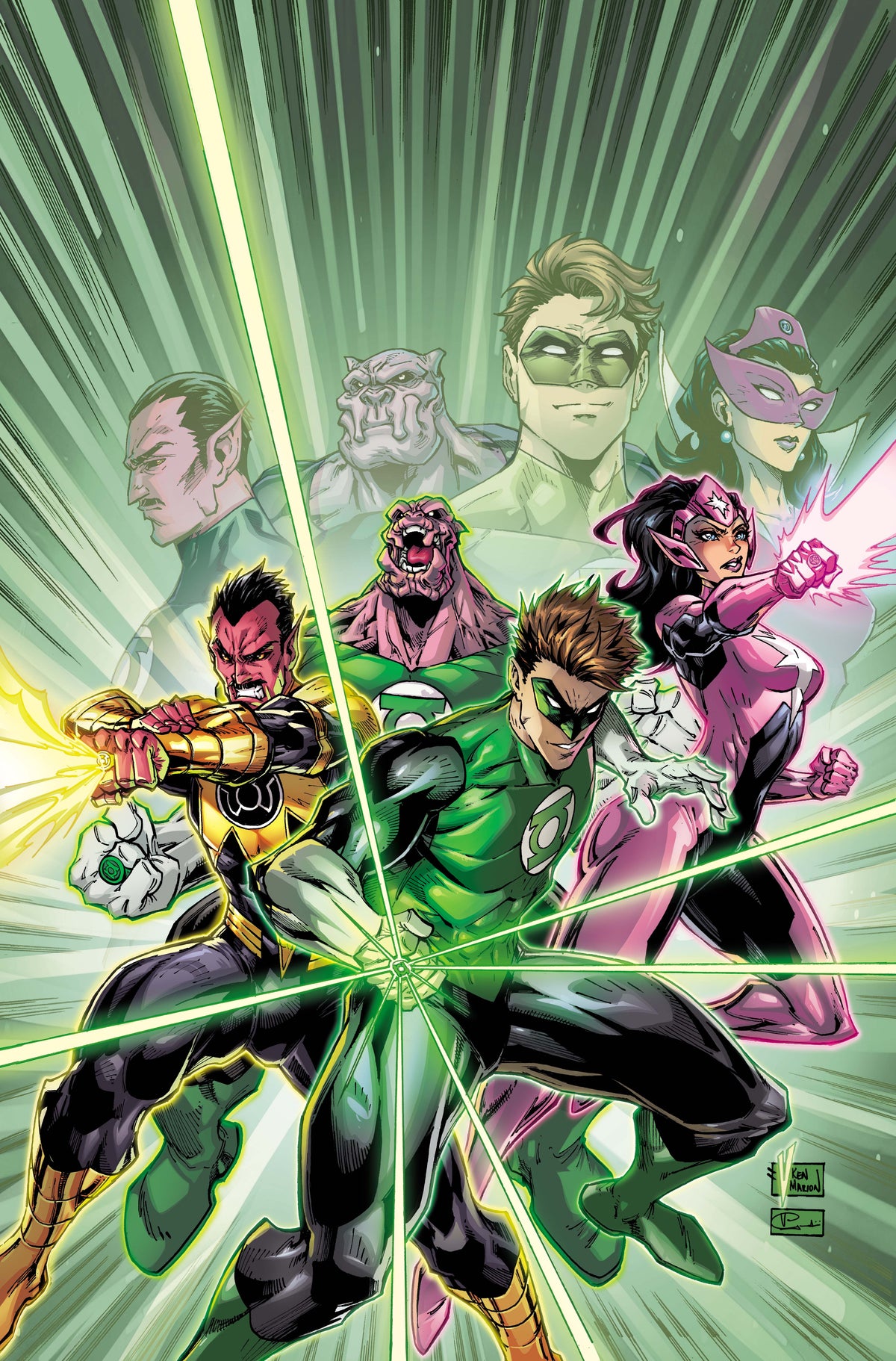 TALES OF THE GREEN LANTERN CORPS TRAINING DAY #1