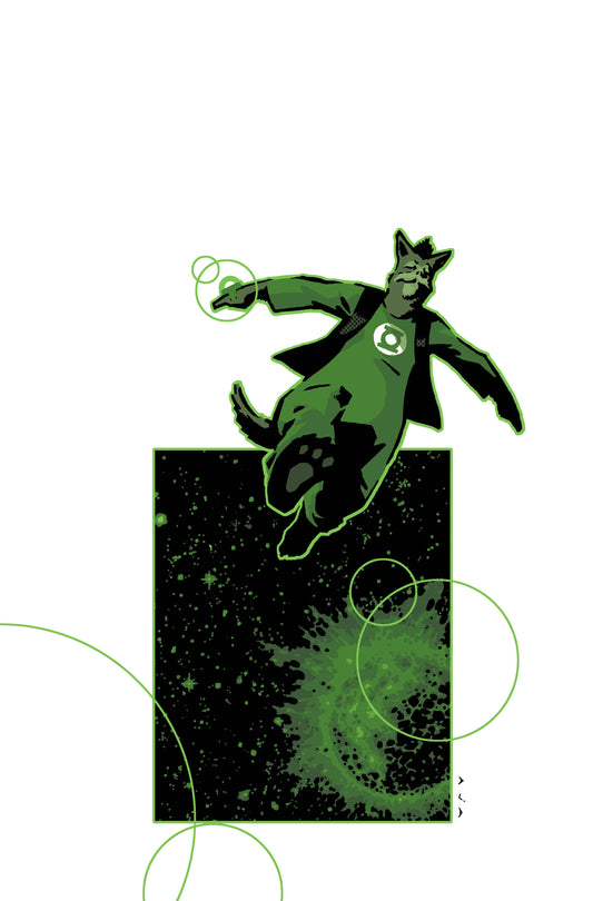 GREEN LANTERN #42 CVR C DAVID AJA CARD STOCK VAR