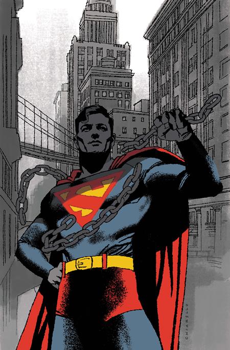 SUPERMAN THE STRANGER #4 (OF 6) CVR C MARK CHIARELLO CARD STOCK VAR (MR) | DC COMICS | Comicbookeroo