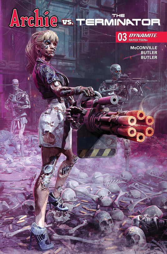 ARCHIE VS THE TERMINATOR #3 CVR B BJORN BARENDS VAR | DYNAMITE ENTERTAINMENT | Comicbookeroo