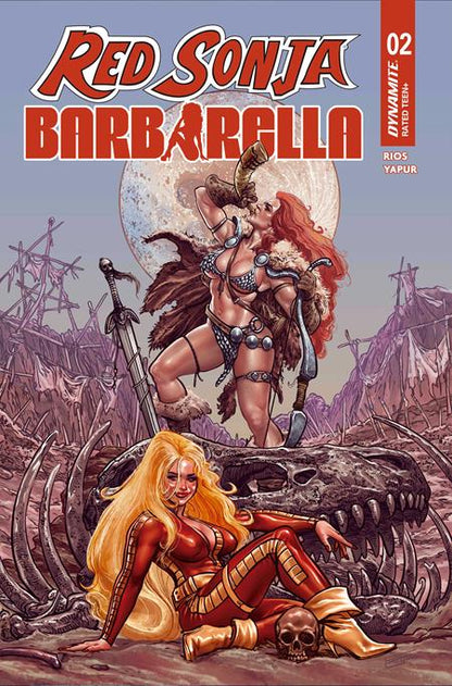 RED SONJA BARBARELLA #2 CVR C DIEGO YAPUR VAR | DYNAMITE ENTERTAINMENT | Comicbookeroo