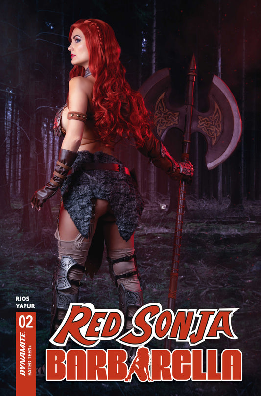 RED SONJA BARBARELLA #2 CVR D COSPLAY IVY RED SONJA VAR (02 Dec Release)