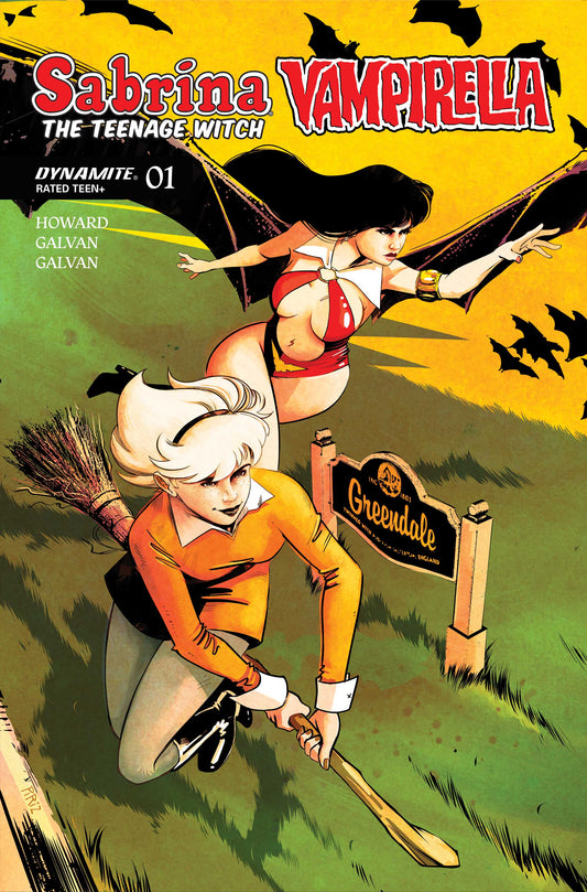 SABRINA THE TEENAGE WITCH VAMPIRELLA #1 CVR C SEBASTIAN PIRIZ VAR