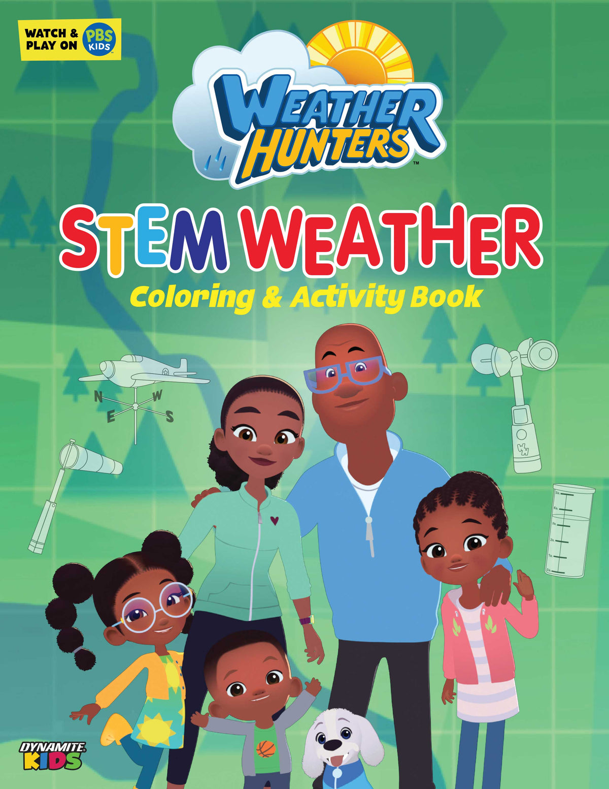 WEATHER HUNTERS STEM WEATHER COLORING & ACTIVITY BOOK TP