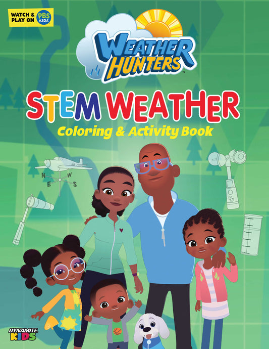 WEATHER HUNTERS STEM WEATHER COLORING & ACTIVITY BOOK TP
