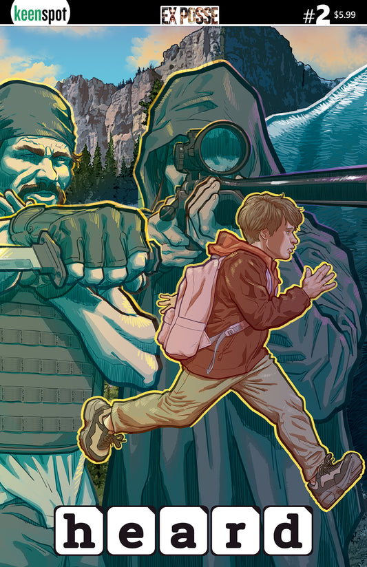 HEARD #2 CVR C HUGO PETRUS CONNECTING COVER VAR | EX POSSE HOLDINGS | Comicbookeroo
