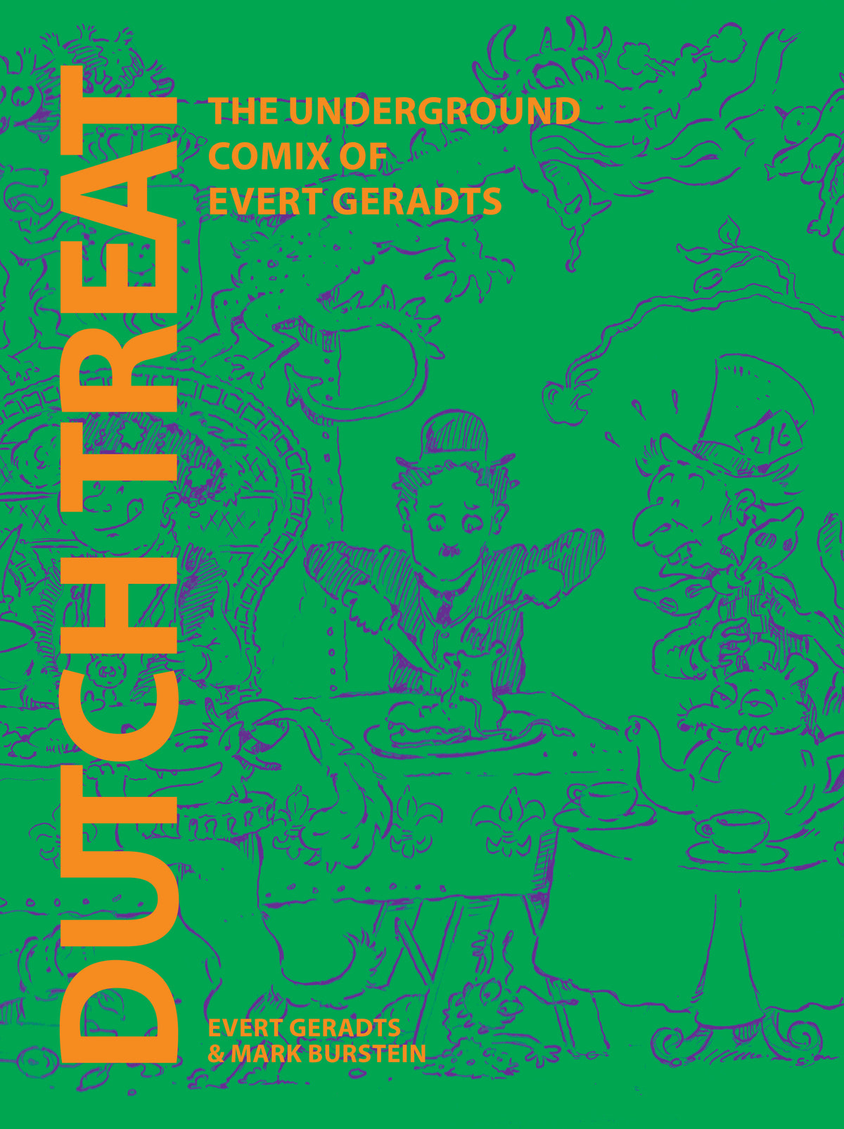 DUTCH TREAT HC THE UNDERGROUND COMIX OF EVERT GERADTS (MR) (16 Dec Release)