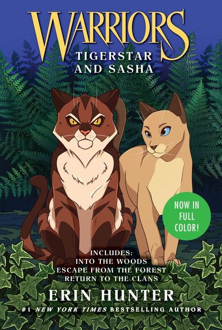 WARRIORS TIGERSTAR AND SASHA 3 IN 1 TP