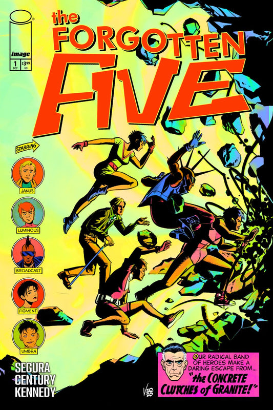 FORGOTTEN FIVE #1 CVR A NICKOLEJ VILLIGER