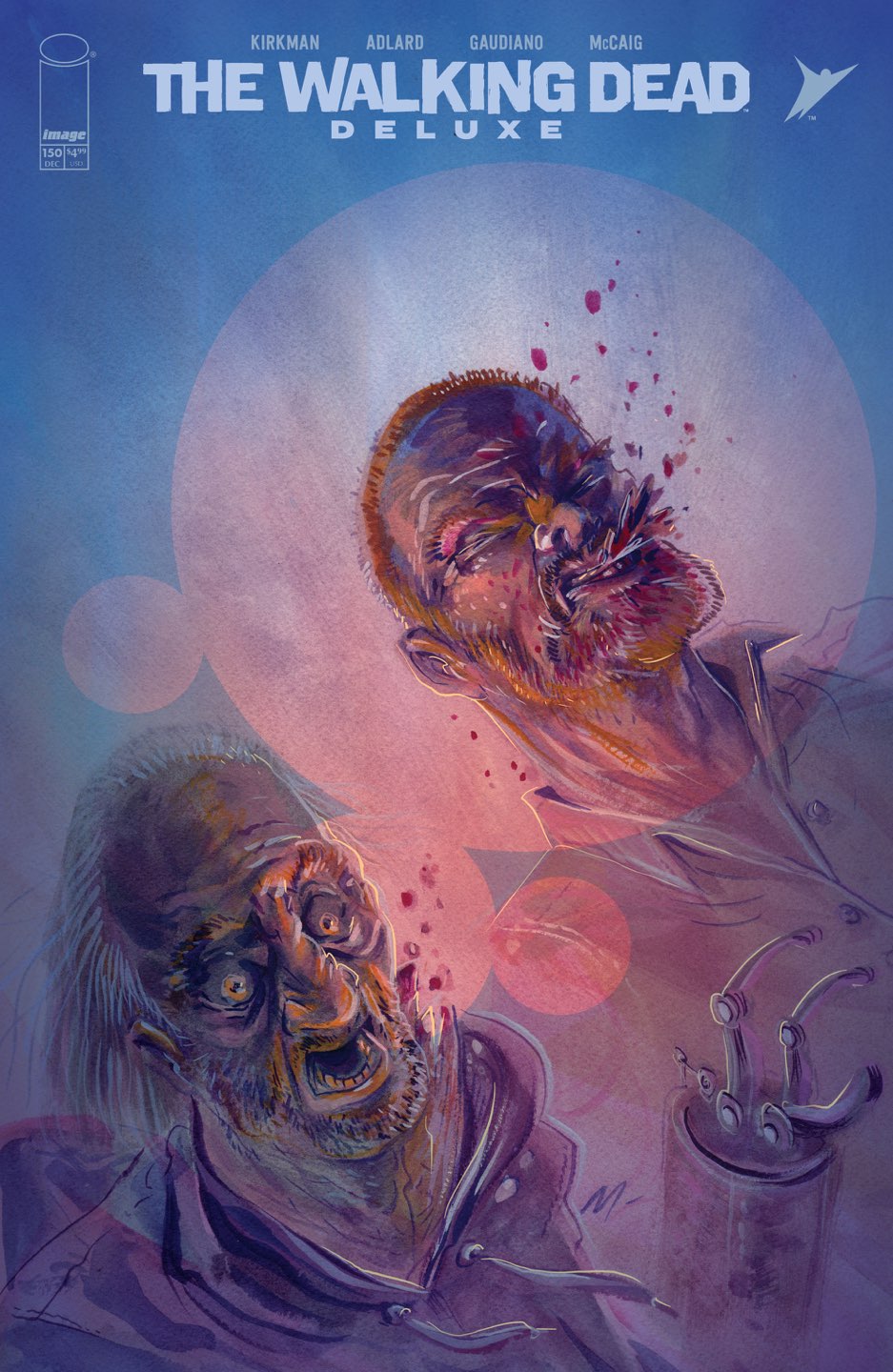 WALKING DEAD DLX #150 CVR C SCOTT MORSE CONNECTING COVER VAR
