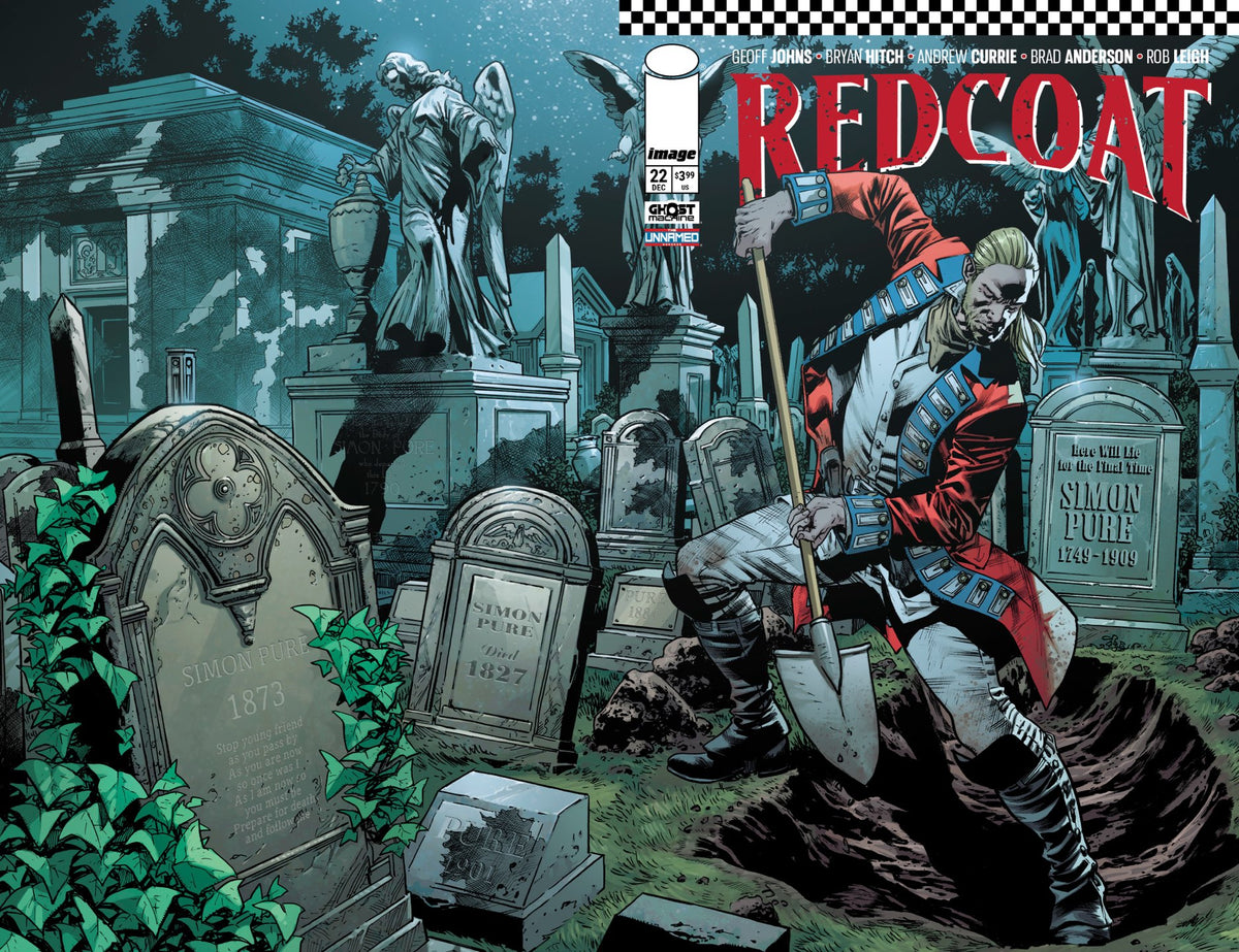 REDCOAT #22 CVR A BRYAN HITCH & BRAD ANDERSON