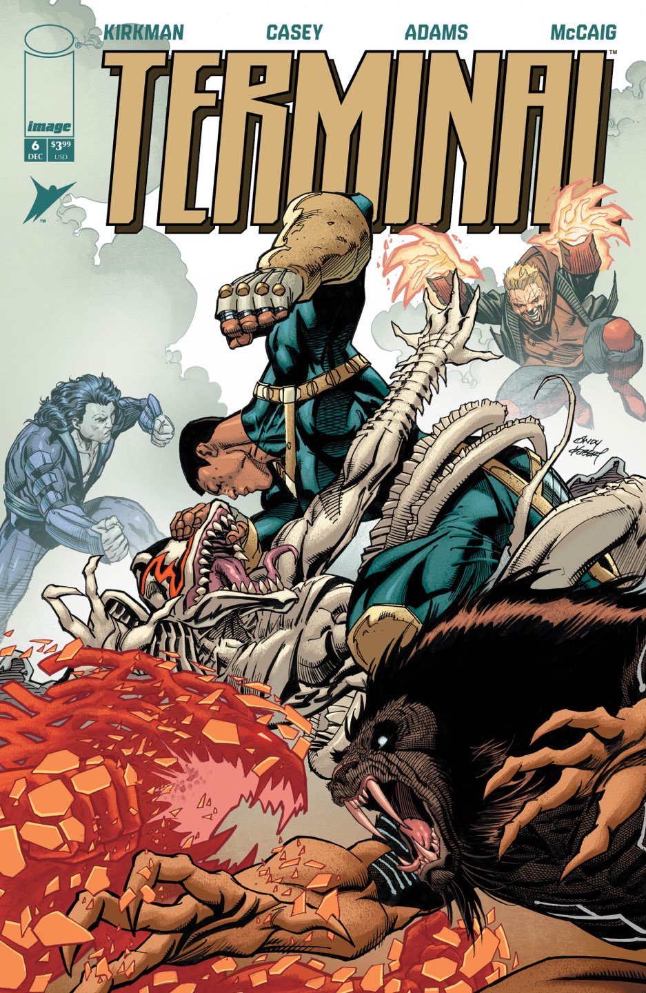 TERMINAL #6 CVR C ANDY KUBERT & DAVE MCCAIG VAR