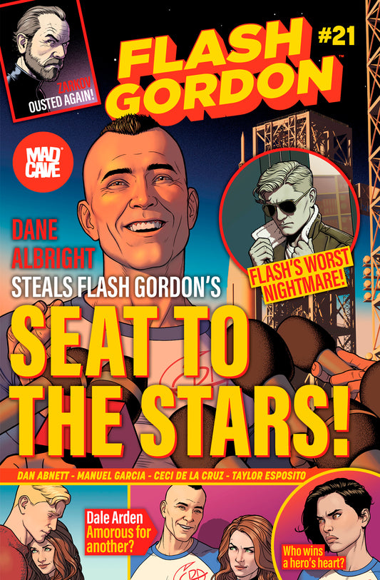 FLASH GORDON #21 CVR B JAMIE MCKELVIE VAR | MAD CAVE STUDIOS | Comicbookeroo