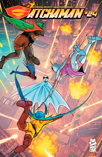 GATCHAMAN #24 CVR B ALEX SANCHEZ VAR (23 Dec Release)