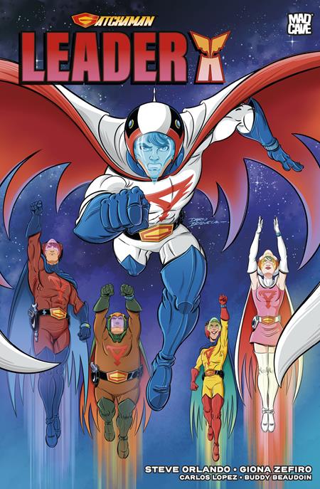 GATCHAMAN LEADER X (ONE-SHOT) CVR B DARIO BRIZUELA VAR | MAD CAVE STUDIOS | Comicbookeroo