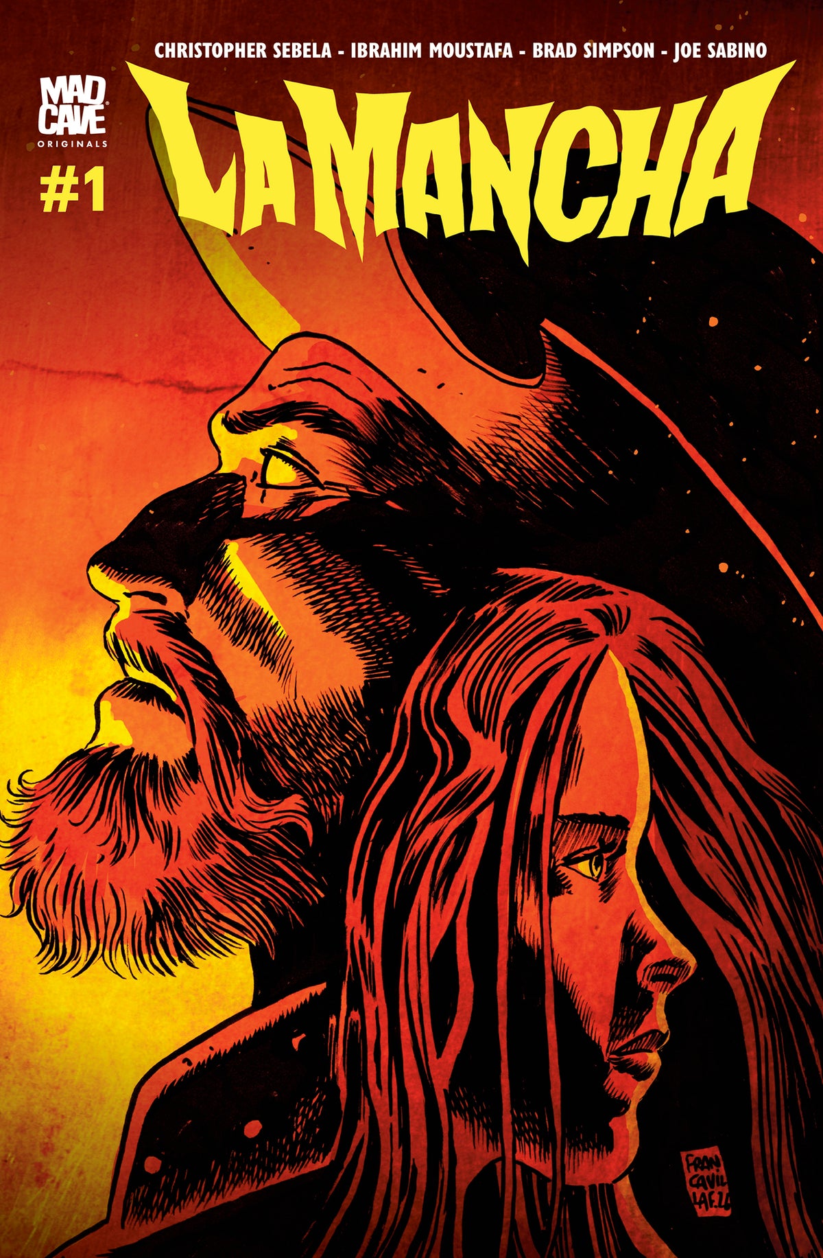 LA MANCHA #1 (OF 6) CVR D FRANCESCO FRANCAVILLA VAR | MAD CAVE STUDIOS | Comicbookeroo