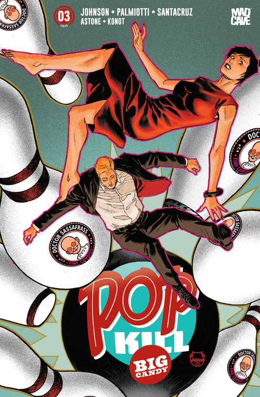 POP KILL BIG CANDY #3 (OF 4) CVR A DAVE JOHNSON (MR) (23 Dec Release)