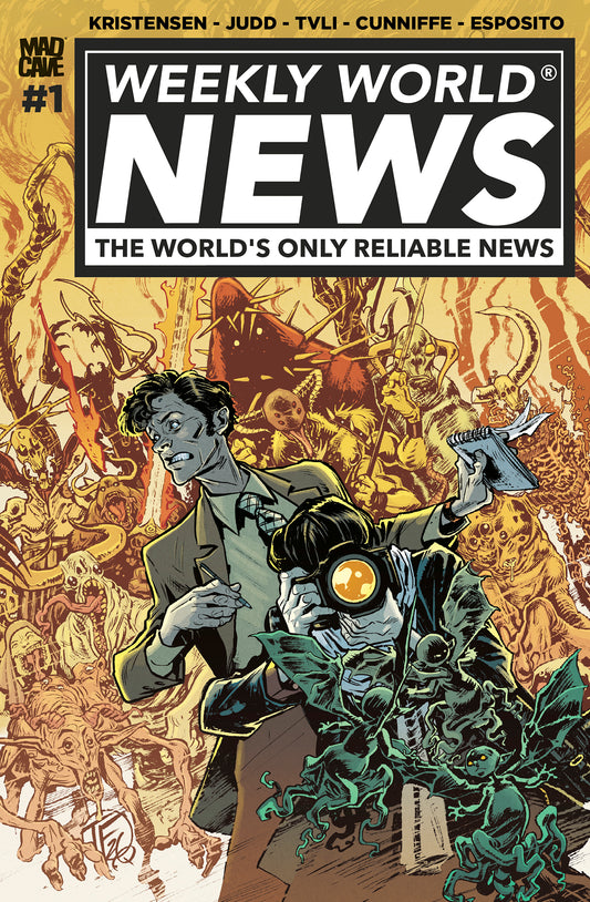 WEEKLY WORLD NEWS #1 (OF 6) CVR B TOM FOWLER VAR | MAD CAVE STUDIOS | Comicbookeroo