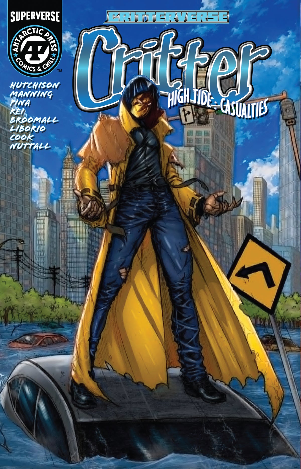 CRITTER HIGH TIDE SPECIAL #1 (ONE SHOT) CVR B IZONETO ADEMAR EDGAR TAVITAS VAR | MASSIVE PUBLISHING | Comicbookeroo