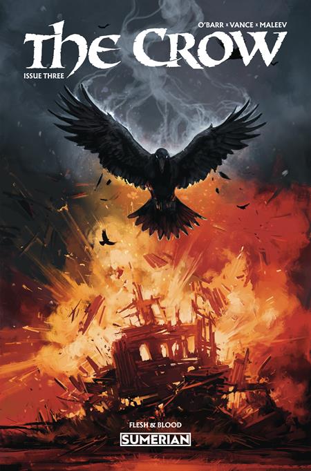 CROW FLESH AND BLOOD #3 CVR C NINJA JO VAR (MR) | MASSIVE PUBLISHING | Comicbookeroo