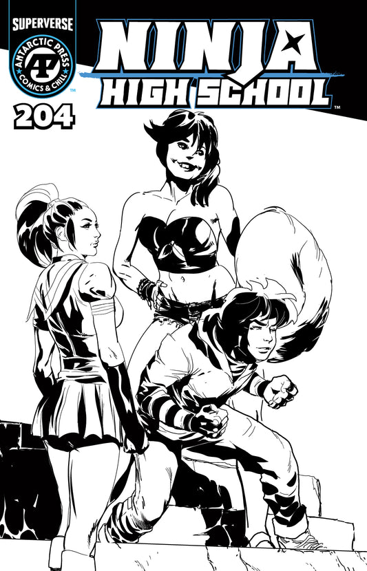 NINJA HIGH SCHOOL #204 CVR B BRIAN DENHAM HOMAGE VAR