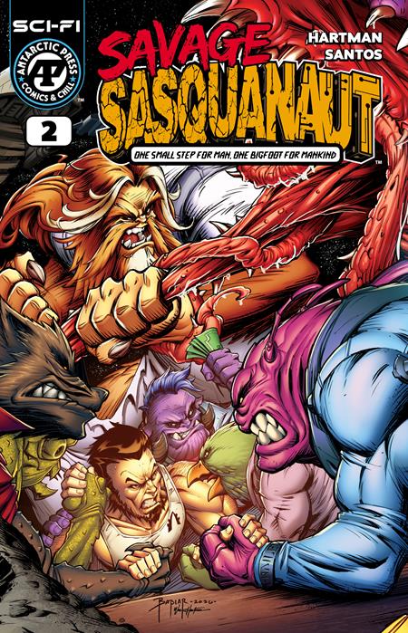 SAVAGE SASQUANAUT #2 CVR A CRAIG BABIAR | MASSIVE PUBLISHING | Comicbookeroo