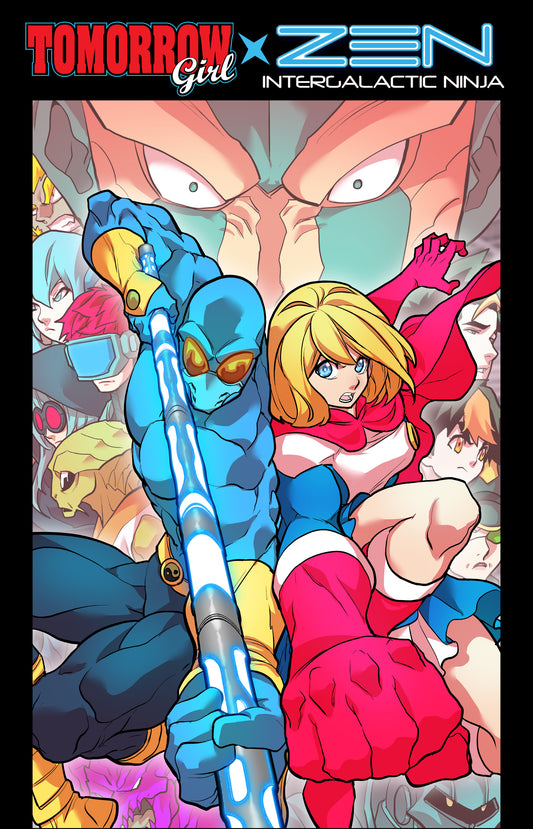 TOMORROW GIRL X ZEN INTERGALACTIC NINJA #1 (OF 2) CVR A ERWIN PRASTEYA | MASSIVE PUBLISHING | Comicbookeroo