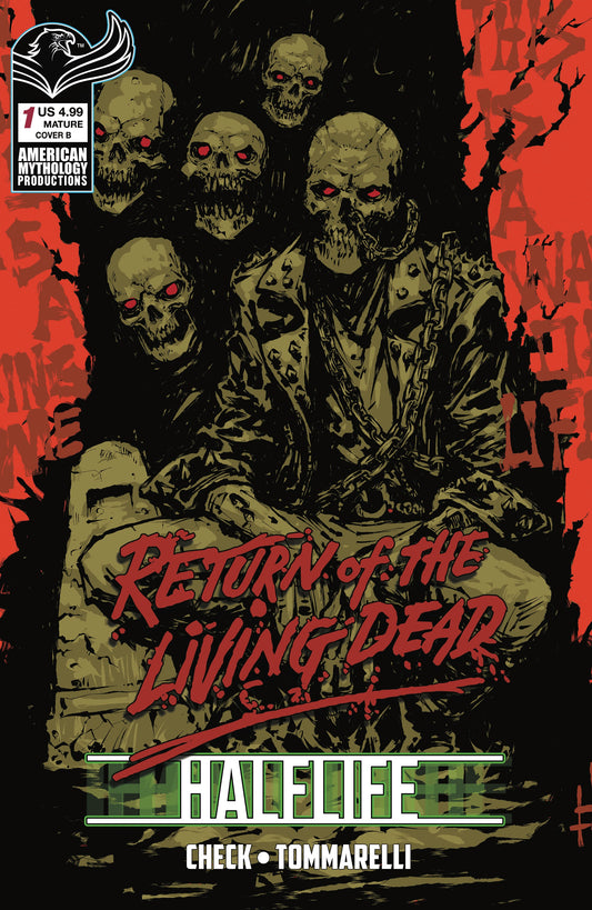 RETURN LIVING DEAD HALFLIFE #1 CVR B GODMACHINE VAR