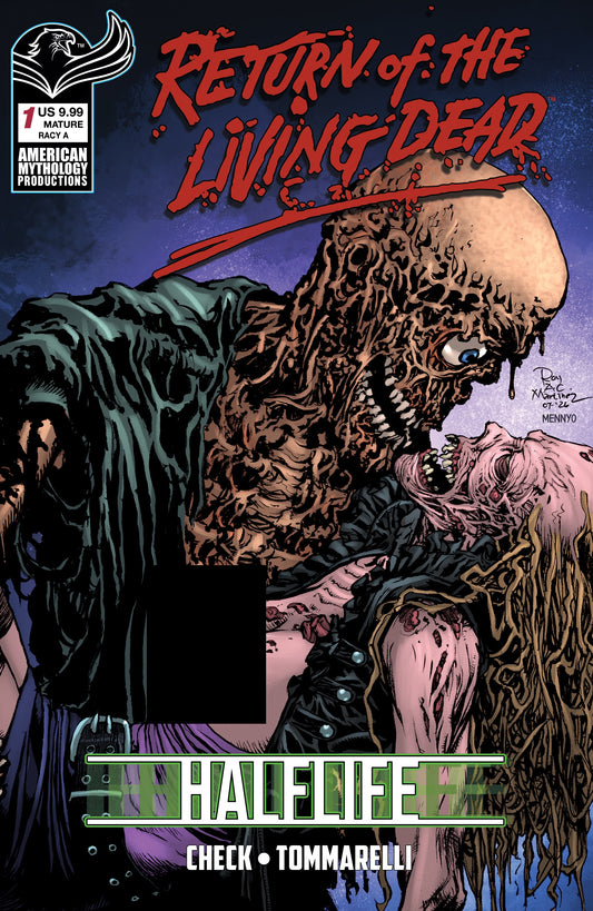 RETURN LIVING DEAD HALFLIFE #1 CVR G RICHARD BONK RISQUE VAR