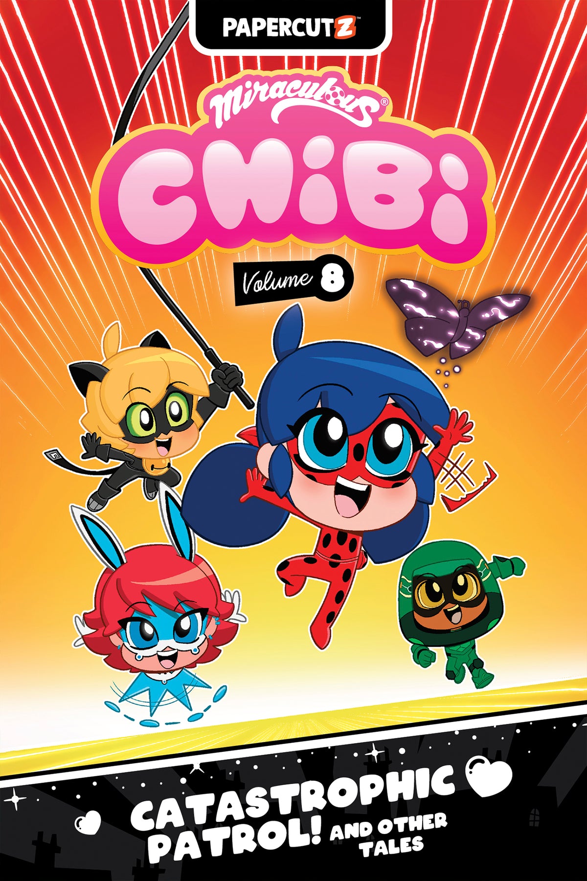 MIRACULOUS LADYBUG CHIBI TP VOL 08 CATASTROPHIC PATROL AND OTHER TALES | PAPERCUTZ | Comicbookeroo