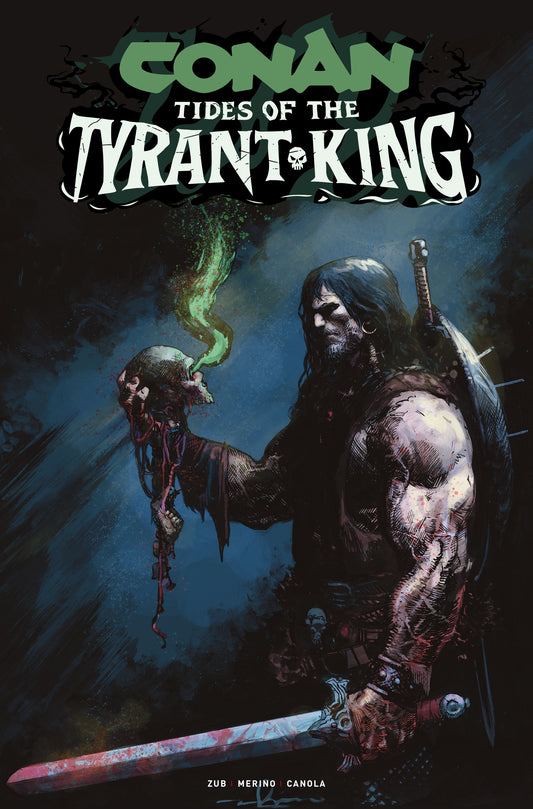 CONAN THE BARBARIAN TIDES OF THE TYRANT KING #4 (OF 4) CVR D GERARDO ZAFFINO GLOW IN THE DARK VAR (MR) (16 Dec Release)
