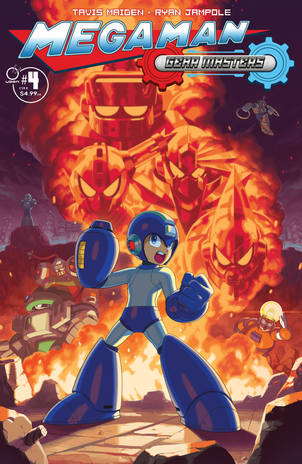 MEGA MAN GEAR MASTERS #4