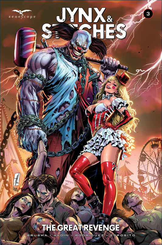 JYNX AND STITCHES GREAT REVENGE #3 (OF 3) CVR A HAKAN AYDIN | ZENESCOPE ENTERTAINMENT | Comicbookeroo