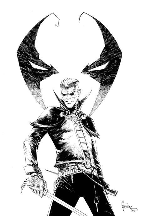 SPAWN THE CURSE OF SHERLEE JOHNSON #5 CVR C JONATHAN GLAPION B&W VIRGIN VAR (22 Apr Release)