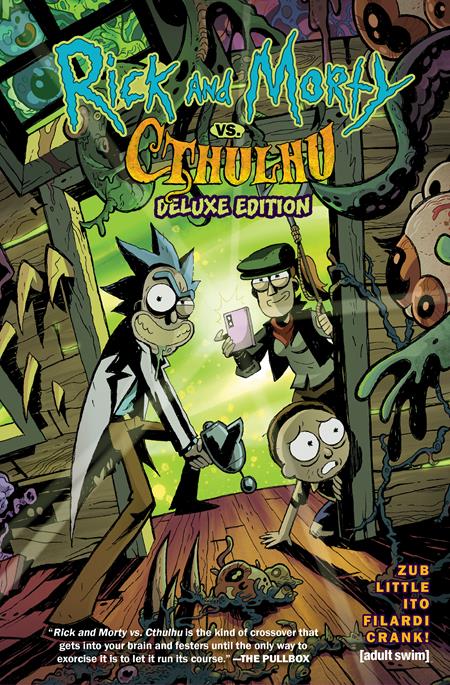 RICK AND MORTY VS. CTHULHU DELUXE EDITION HC (Backorder, Allow 4-5 Weeks)