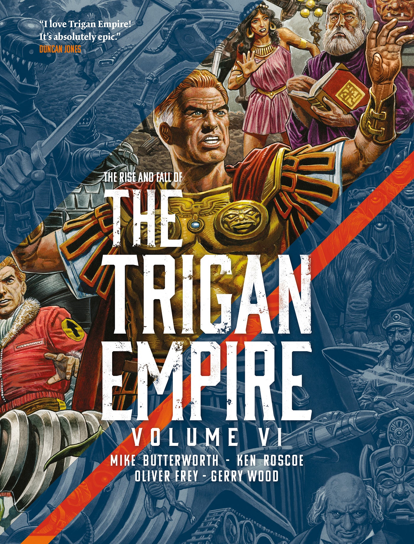RISE AND FALL OF THE TRIGAN EMPIRE TP VOLUME VI (6) (Backorder, Allow 4-5 Weeks) | REBELLION PUBLISHING | Comicbookeroo