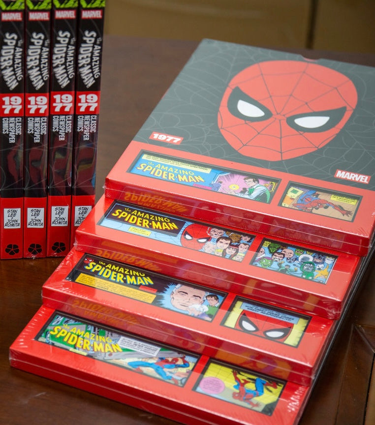 AMAZING SPIDER-MAN CLASSIC NEWSPAPER COMICS TP 1977 1978 1979 1980 Slipcase Set