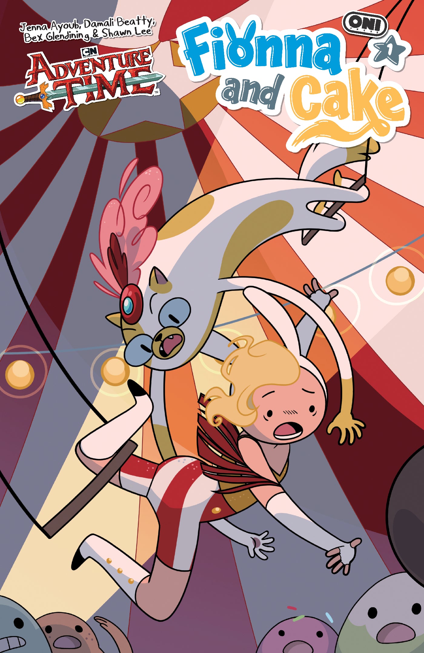 ADVENTURE TIME FIONNA & CAKE #1 COVER A JENNA AYOUB | ONI PRESS | Comicbookeroo