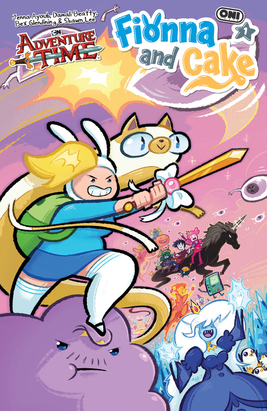 ADVENTURE TIME FIONNA & CAKE #1 COVER C REGGIE GRAHAM VAR | ONI PRESS | Comicbookeroo
