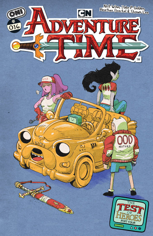 ADVENTURE TIME (2025) #16 CVR B JOHN P GOLDEN VAR | ONI PRESS | Comicbookeroo